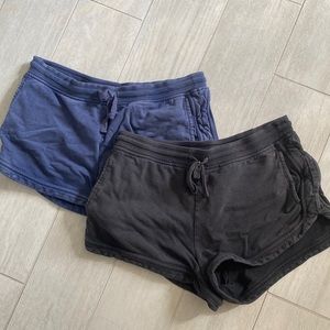 BUNDLE aerie distressed cotton shorts. Medium.